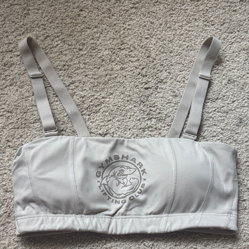 Gymshark Lifting Club Sports Bra Stone